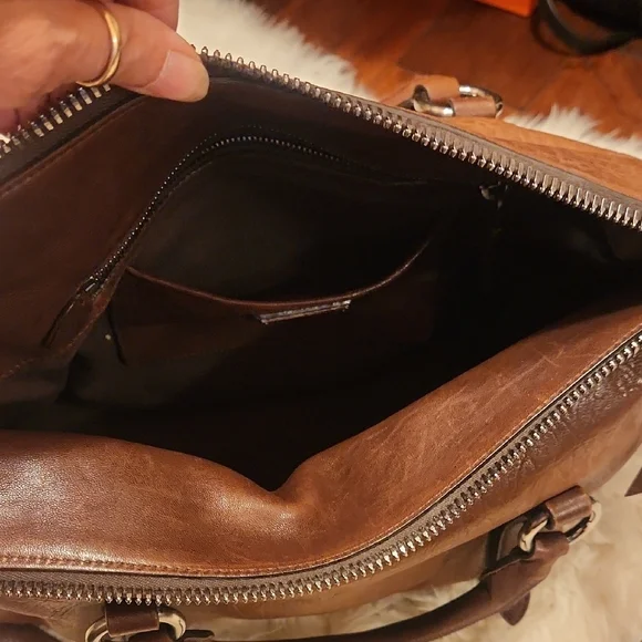 Miu Miu Brown Leather Briefcase with Vintage Appeal - Picture 7 of 10